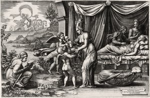 Allégorie de la naissance 1560, 1500 (1558)